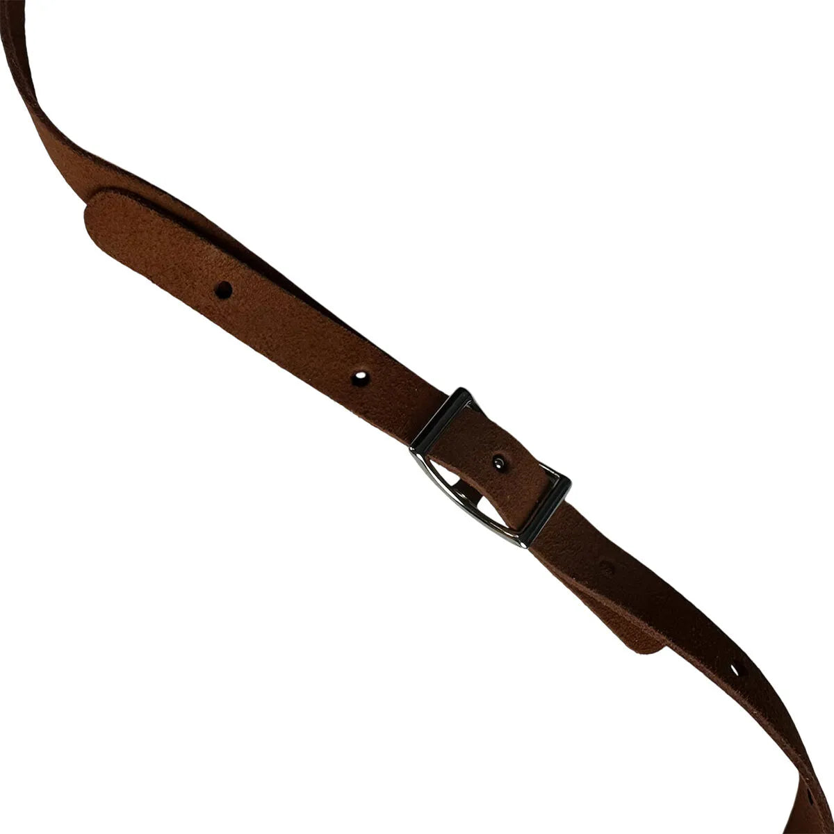 Franklin 5/8" Mandolin Suede Cognac Strap - Adjustable 37'' to 47'', Universal Loop, Made in USA [FM1-CG] — view 3
