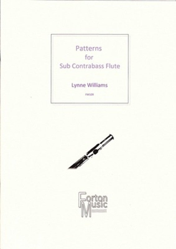 Patterns For Sub Contrabass Flute Book