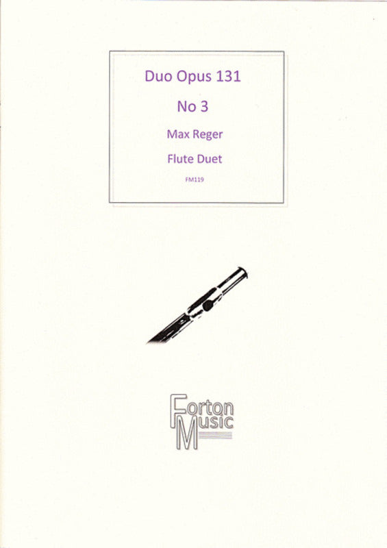 Flute Duo Opus 131 No 3 Book