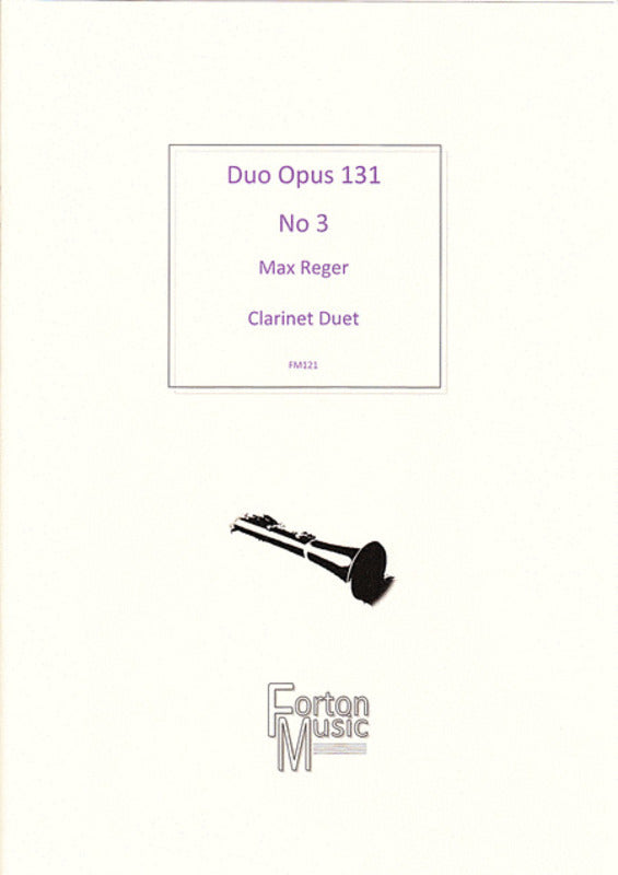 Clarinet Duo Opus 131 No 3 Book