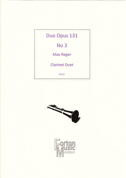 Clarinet Duo Opus 131 No 3 Book