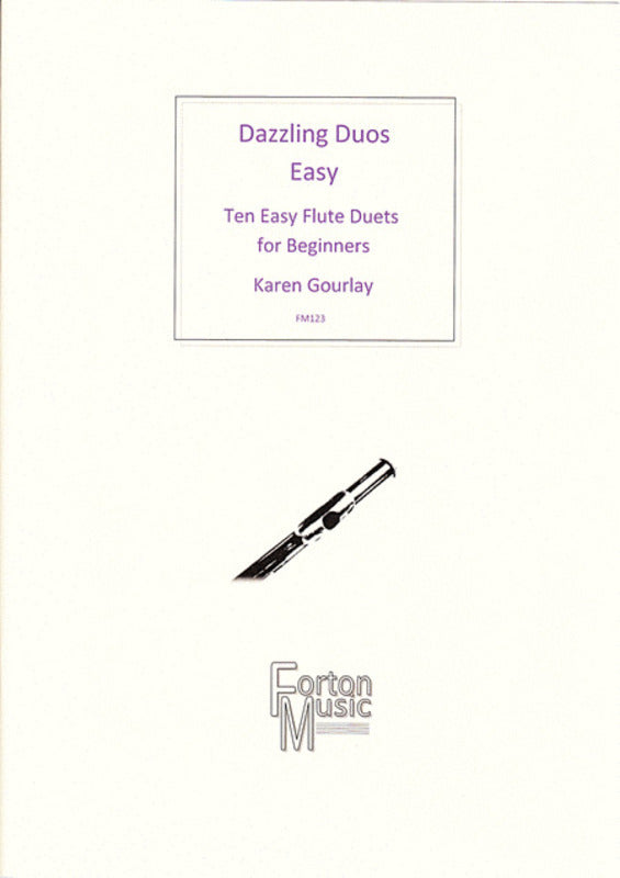 Dazzling Duos Easy For Flute Book
