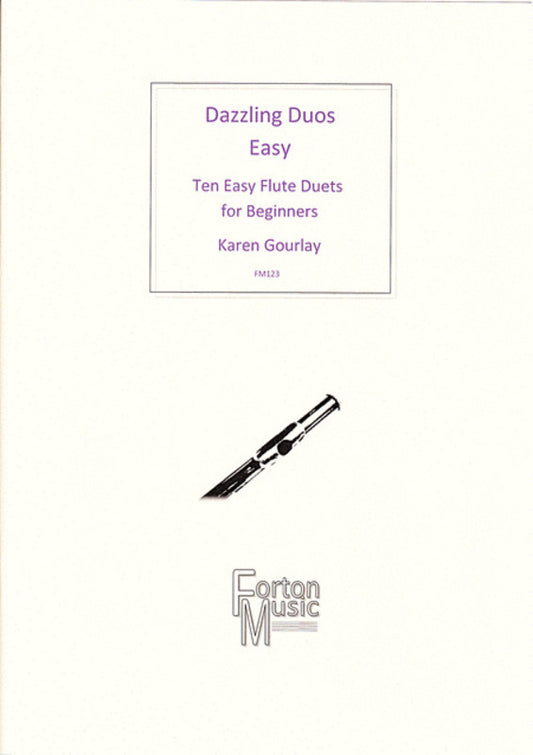 Dazzling Duos Easy For Flute Book
