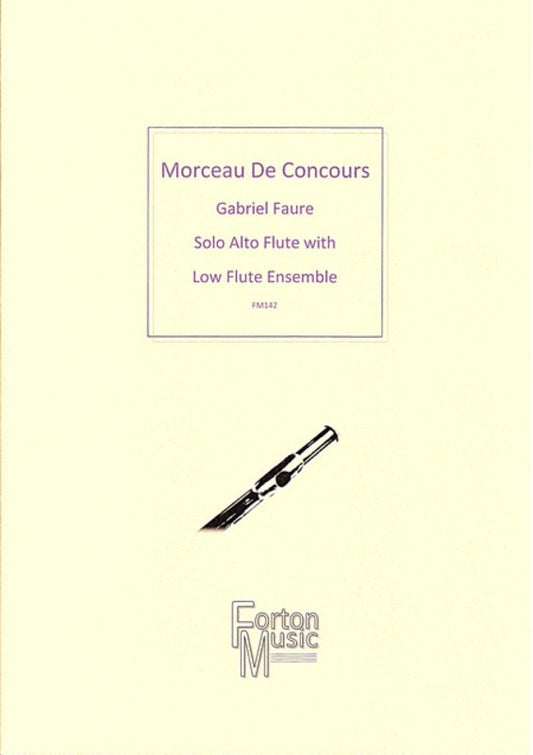 Morceau De Concours Ensemble (Alto Flute Solo) Book
