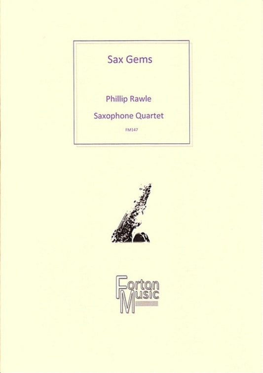 Sax Gems Saxophone Quartet SATB