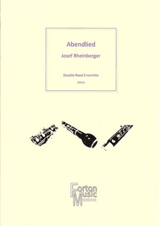 Abendlied Op 69 No 3 Double Reed Ensemble