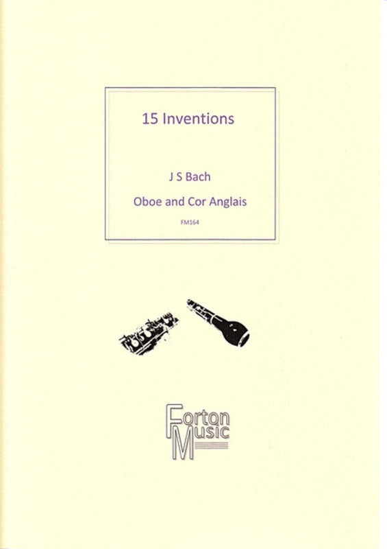 15 Inventions Oboe/Cor Anglais Duet Book