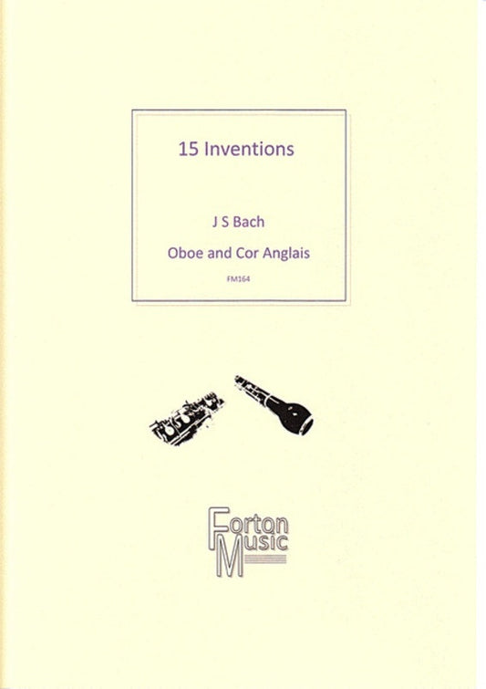 15 Inventions Oboe/Cor Anglais Duet Book