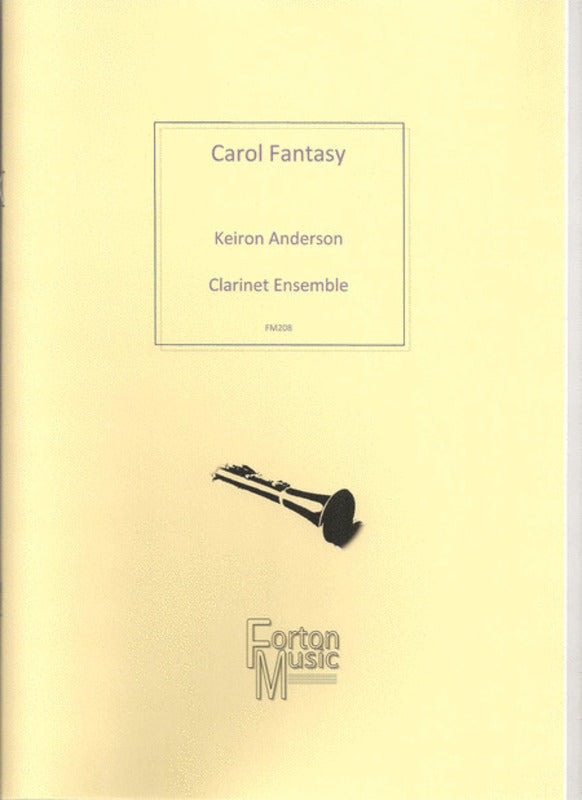 Carol Fantasy Clarinet Ensemble Book