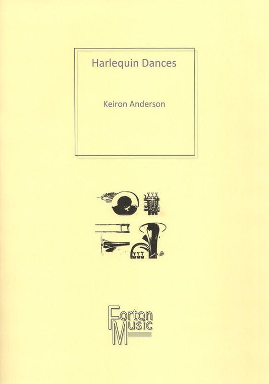 Harlequin Dances Saxophone Choir Book