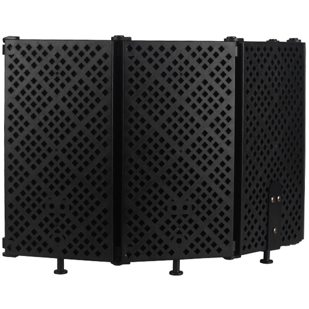 FZONE Medium Isolation Shield with Mic Stand Mount & 3/8" & 5/8" Microphone Mount