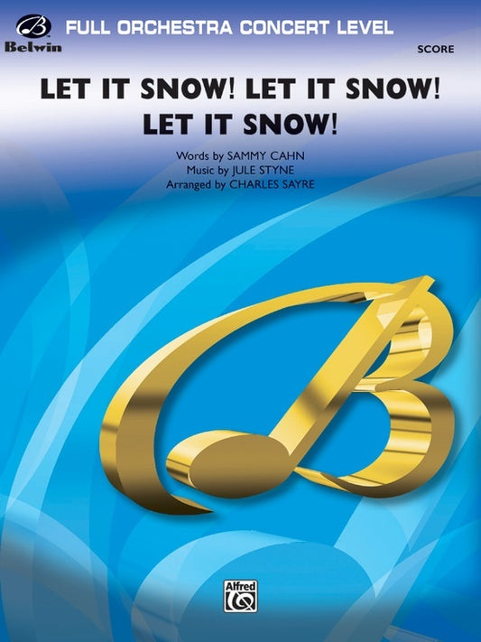 Let It Snow Let It Snow Full Orchestra Sheet Music Grade 3.5 Score