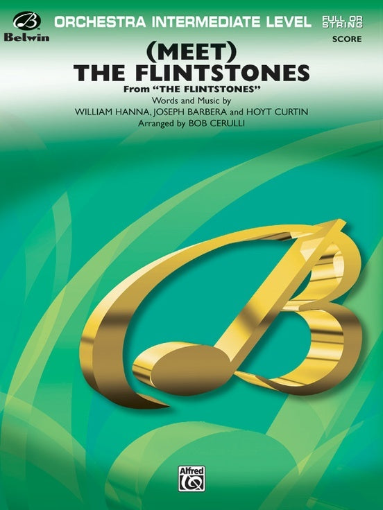 Meet The Flintstones FO Grade 2.5 Conductor Score for String Orchestra
