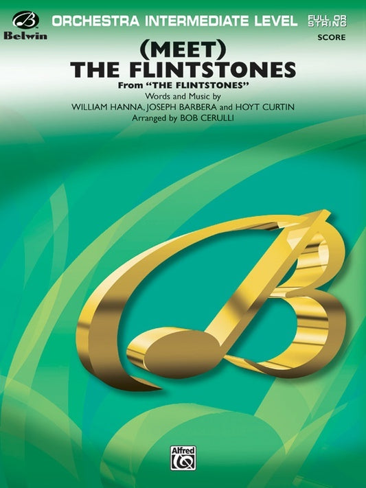 Meet The Flintstones FO Grade 2.5 Conductor Score for String Orchestra