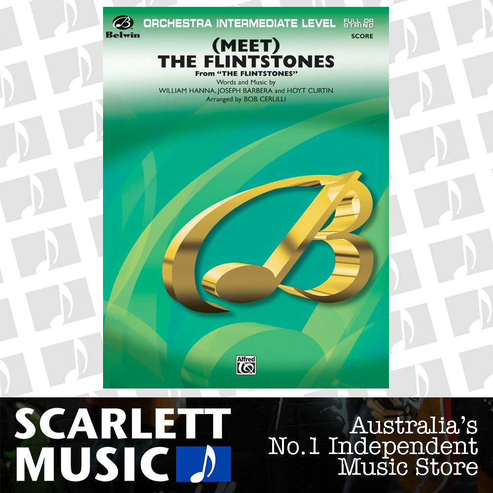 Meet The Flintstones FO Grade 2.5 Conductor Score for String Orchestra — view 2