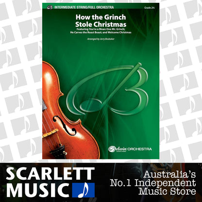How The Grinch Stole Christmas Medley Full Orchestra Sheet Music Grade 2.5 — view 2
