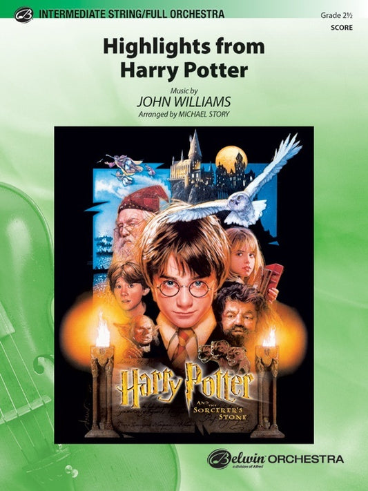 Harry Potter Highlights Full Orchestra Gr 2.5 Conductor Score
