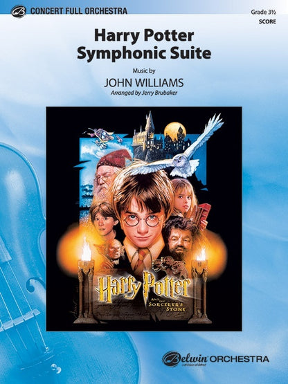 Harry Potter Symphonic Suite Full Orchestra Gr 3.5 Score