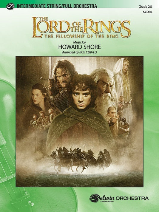 Lord Of The Rings Fellowship Full Orchestra Gr 2.5 Score