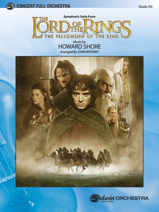Lord Of The Rings FOTR Symphonic Suite for String Orchestra Grade 3.5