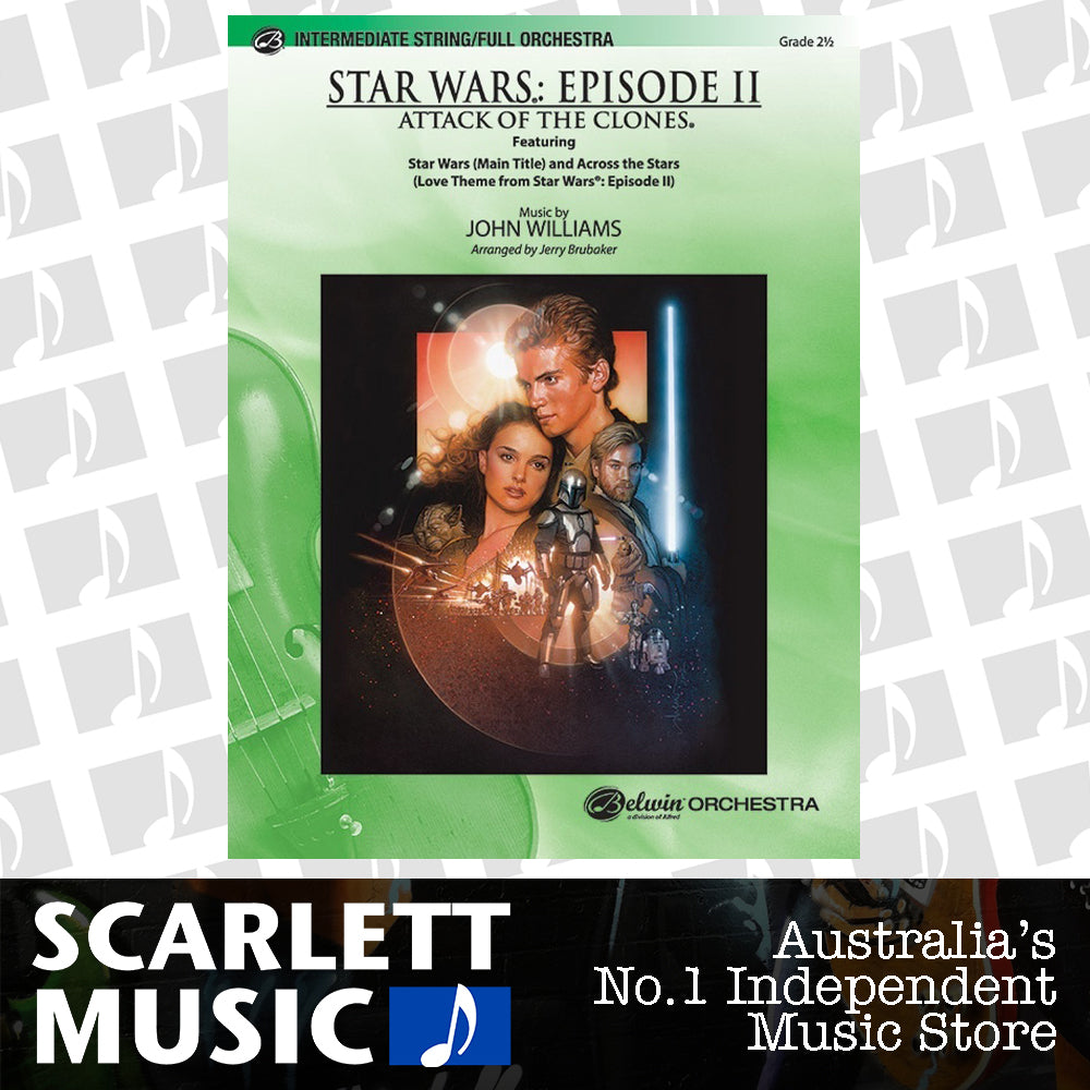 Star Wars Episode 2 Attack Of The Clones String Orchestra Sheet Music Grade 2.5 — view 2