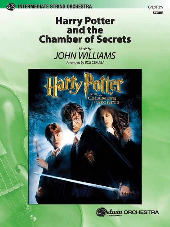Harry Potter & Chamber Themes Full Orchestra Sheet Music Grade 2.5 Score