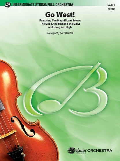 Go West Medley Full Orchestra Gr 2 Conductor Score