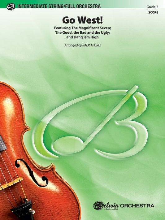 Go West Medley Full Orchestra Gr 2 Conductor Score