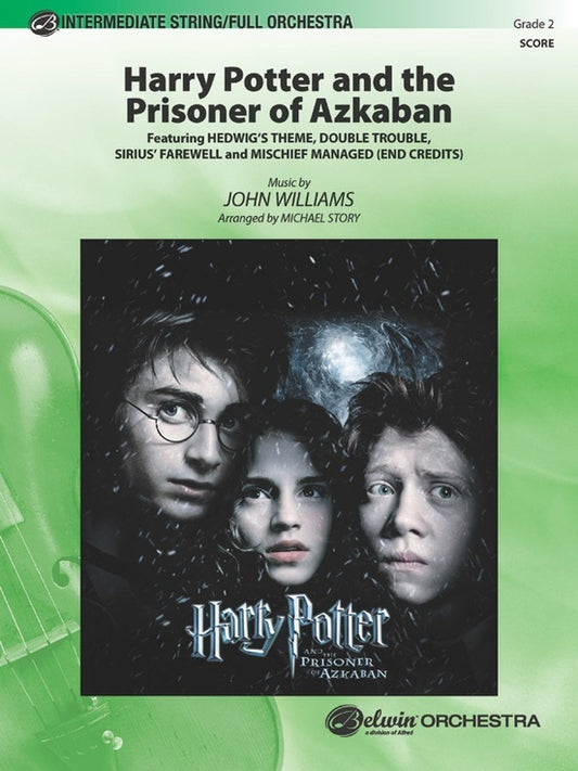 Harry Potter & Prisoner of Azkaban String Orchestra Sheet Music Grade 2 Score