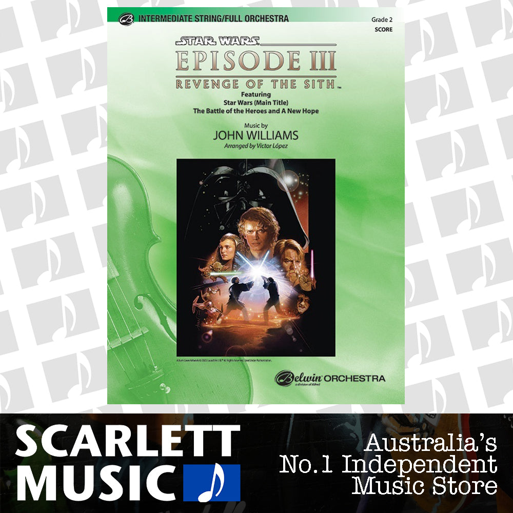 Star Wars Episode 3 Revenge of the Sith Select FO Grade 2 Full Orchestra Sheet Music — view 2