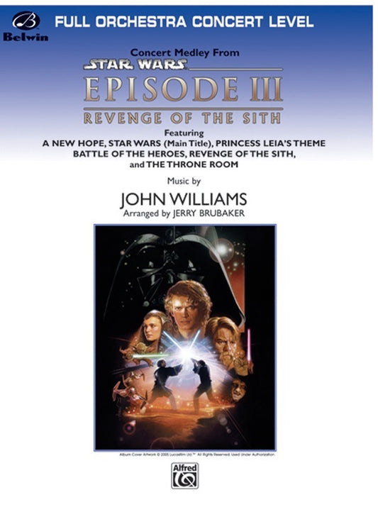 Star Wars Episode 3 Revenge of the Sith Full Orchestra Sheet Music