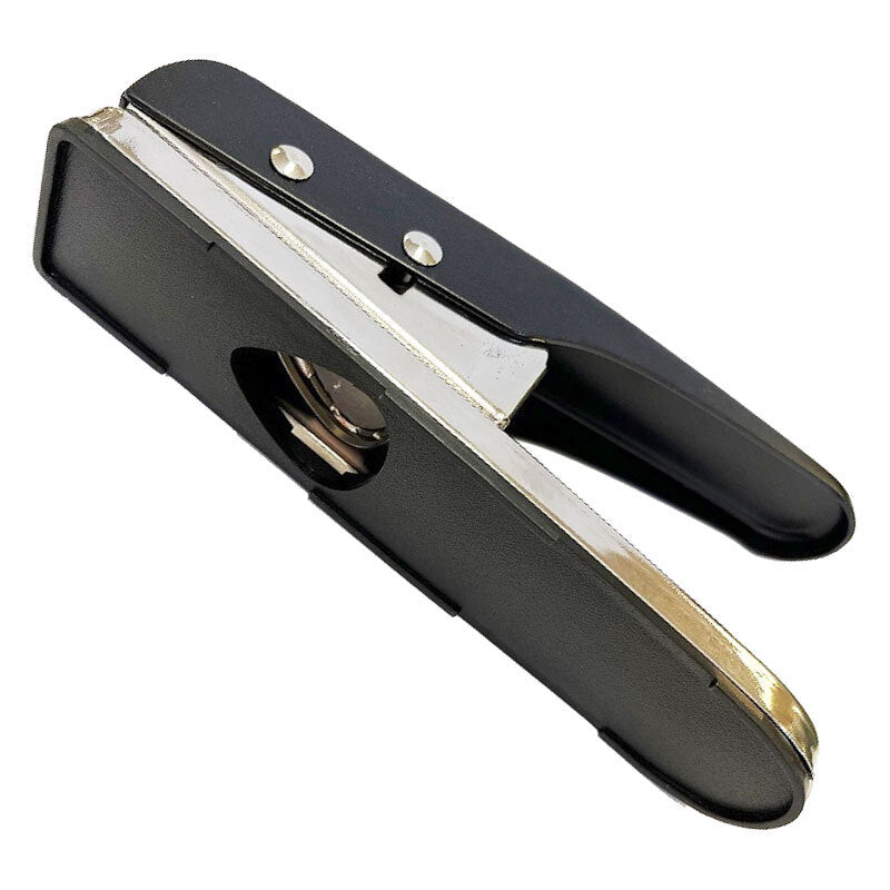 Maxtone Heavy Duty Guitar Pick Punch - Black Finish