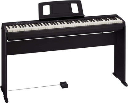 ROLAND FP-10 Digital Piano with Stand - 88-Key PHA-4 Keyboard & SuperNATURAL Sound, Black Finish — view 2