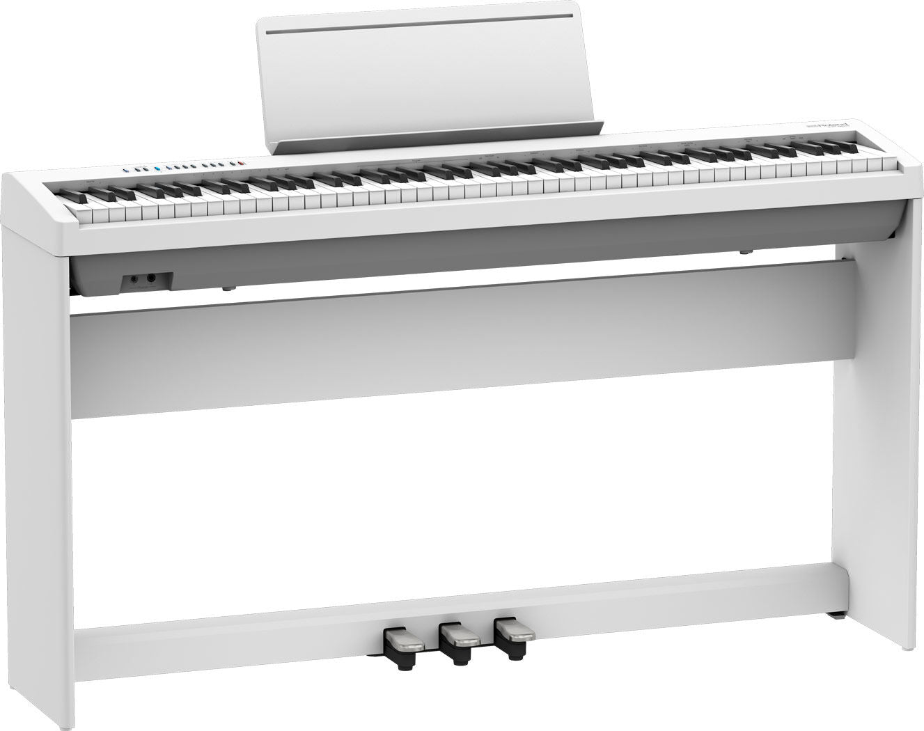 ROLAND FP-30X Digital Piano with Stand & Pedals - Portable, Affordable, Enhanced Sound Engine, Black Finish — view 3