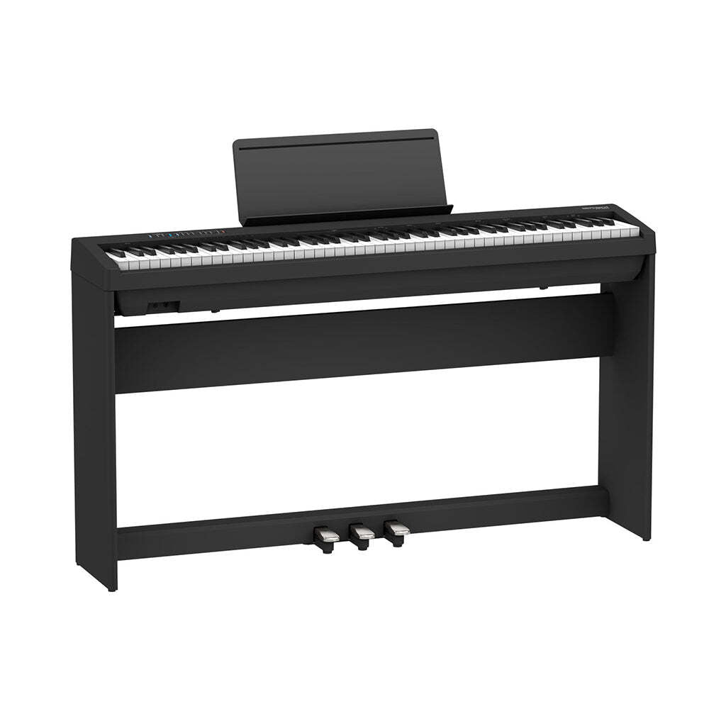 ROLAND FP-30X Digital Piano with Stand & Pedals - Portable, Affordable, Enhanced Sound Engine, Black Finish — view 7