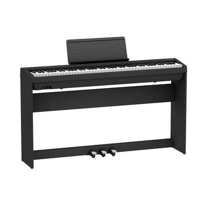 ROLAND FP-30X Digital Piano with Stand & Pedals - Portable, Affordable, Enhanced Sound Engine, Black Finish — view 7