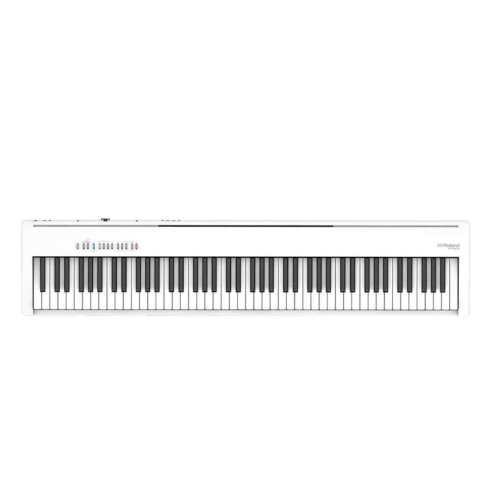 ROLAND FP-30X Digital Piano - Portable White Piano with Enhanced Sound Engine & Powerful Speakers — view 7