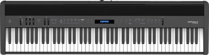 ROLAND FP-60X Digital Piano with Stand & Pedal - Compact, Elegant Design for Pro Performance, Black Finish