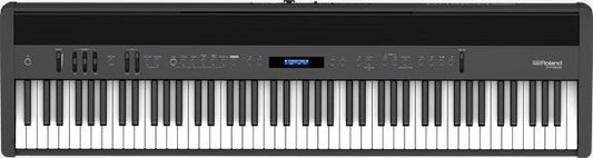 ROLAND FP-60X Digital Piano with Stand & Pedal - Compact, Elegant Design for Pro Performance, Black Finish