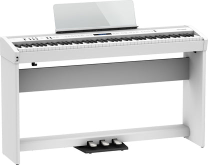 ROLAND FP-60X Digital Piano with Stand & Pedal - Compact, Elegant Design for Pro Performance, Black Finish — view 3
