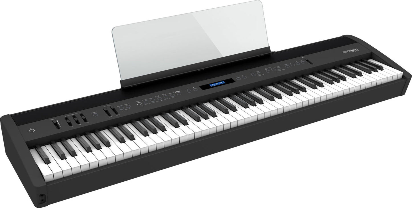 ROLAND FP-60X Digital Piano - Compact Black Performance Instrument with Advanced Features for Experienced Players — view 6