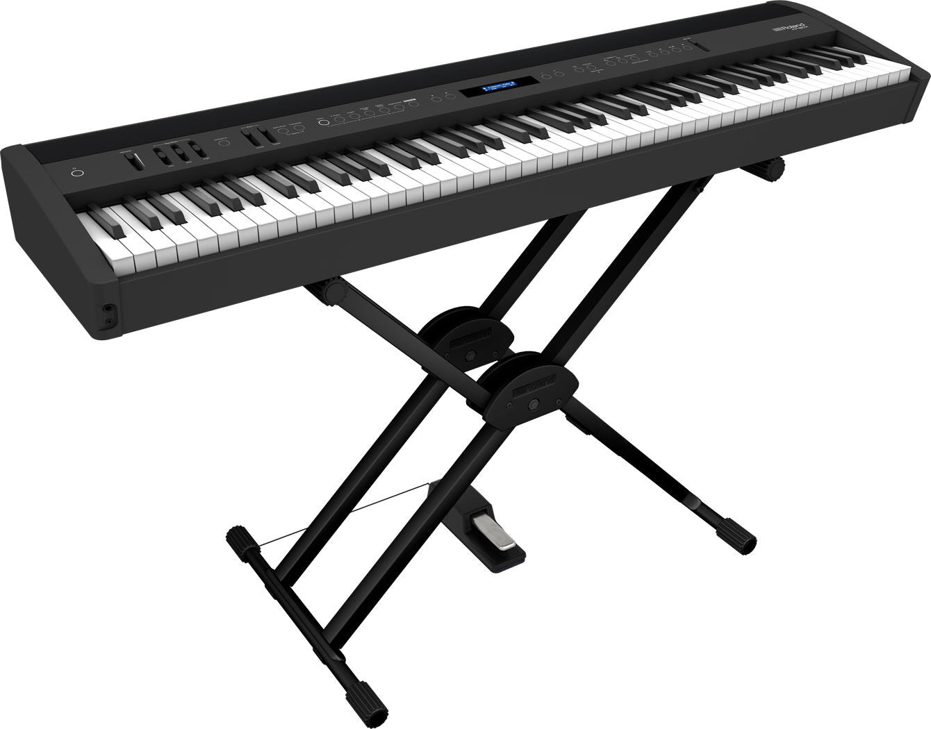 ROLAND FP-60X Digital Piano - Compact & Elegant White, Pro Performance, Versatile Features, FP-X Series — view 4