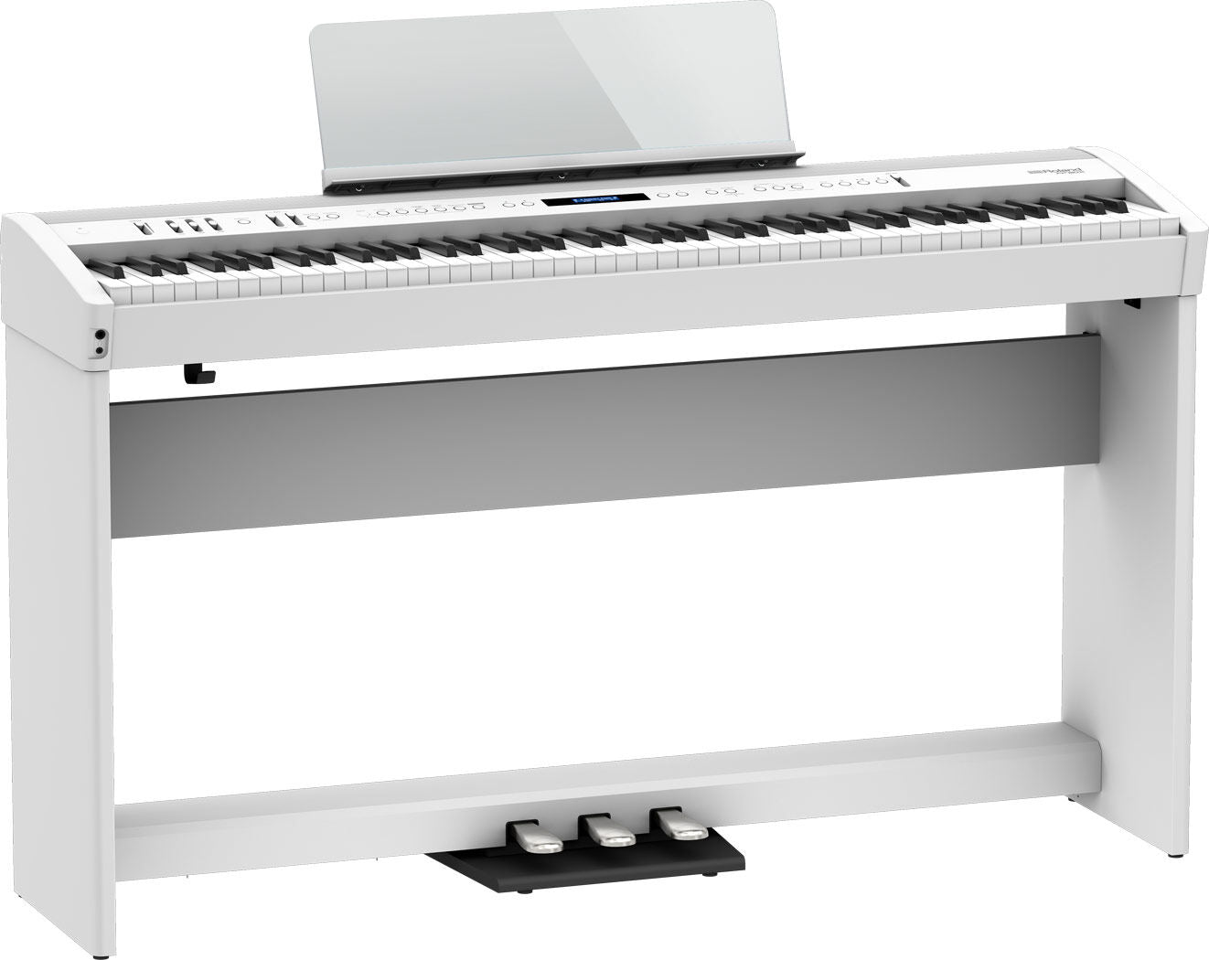 ROLAND FP-60X Digital Piano - Compact & Elegant White, Pro Performance, Versatile Features, FP-X Series — view 3