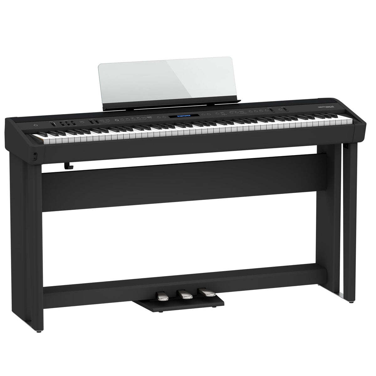 ROLAND FP-90X Digital Piano with Stand & Pedal - High-End Portable Performance in Black — view 7