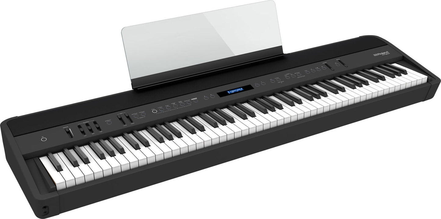 ROLAND FP-90X Digital Piano with Stand & Pedal - Portable White Piano with Premium Sound & Touch — view 6