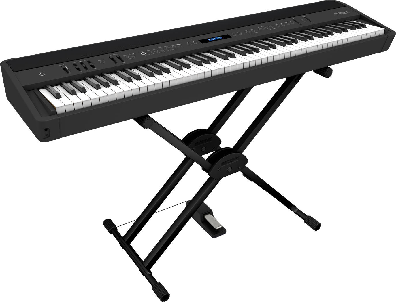 ROLAND FP-90X Digital Piano with Stand & Pedal - Portable White Piano with Premium Sound & Touch — view 4