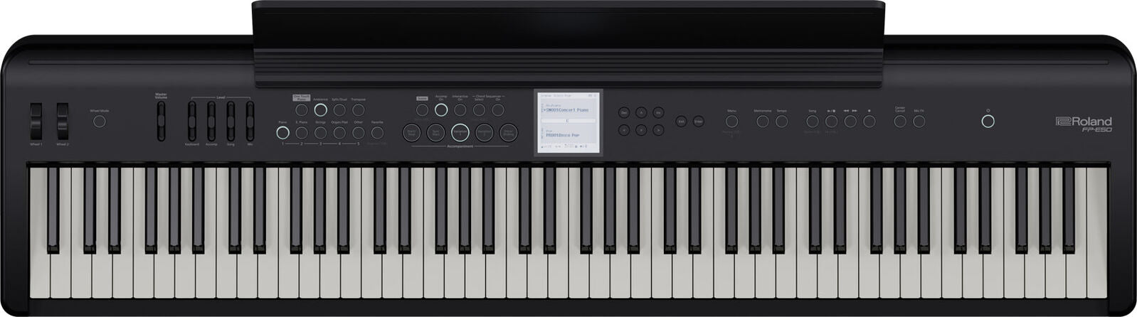 ROLAND FP-E50 Portable Digital Piano - Premium Entertainment Piano in Black with SuperNATURAL Technology and Advanced Features — view 3