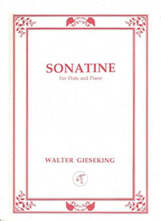 Gieseking - Sonatine For Flute/Piano (Softcover Book)