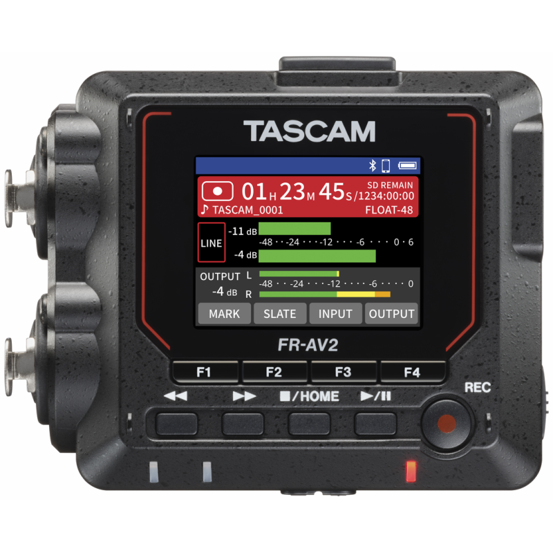 TASCAM FR-AV2 Linear PCM Recorder 32-Bit Float with Timecode Generation