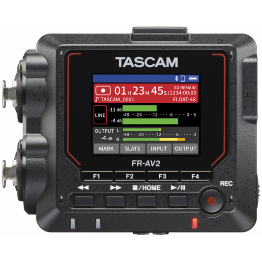 TASCAM FR-AV2 Linear PCM Recorder 32-Bit Float with Timecode Generation